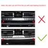 BMW 3 Series G20/G28 Air Conditioning Button 8-Piece Set - Piano Finish