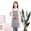 Multipurpose Stain-Resistant Kitchen Apron Sleeveless Cotton Workwear Apron Wipeable Hands Breathable Cooking Apron Home Kitchen