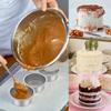4 Stück Kuchenbackform Antihaftbeschichtet 4 Zoll Runde Kuchenform Aluminiumlegierung Kuchenform Wiederverwendbar Schwerlast Kuchenbackform Hitzebeständig