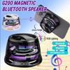 Magnetic Bluetooth Speaker Wireless Portable Mini Speaker With Rgb Color Light 5.3 Subwoofer Speaker