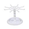 Jewelry Rotating Display Holder Organizer Necklace Keychain Stand Rack Hook