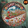 D flat printing round metal sign Candy paradise suitable for home coffee shop bar decoration home decoration