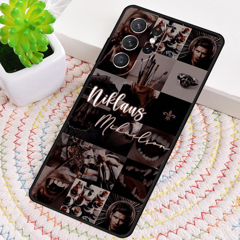 Klaus Mikaelson Vampire Diaries Print Phone Case For Samsung Galaxy Note 10 Pro S26 S25 S24 S23 S22 S21 Plus Ultra Cover