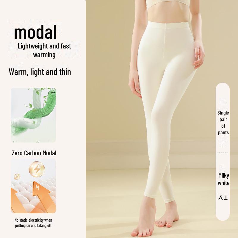 

Женские модальные леггинсы: Большой размер, Эластичный, Подтягивающий бедра, Девять точек для весны и осени L