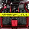 Car Floor Mats For Honda Elysion 2016 2017 2018  Auto Foot Pads Automobile Carpet Cover Interior Accessories