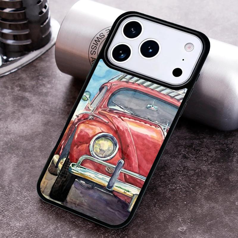 CLASSIC CARS Phone Case For iPhone 17 16 15 14 13 12 11 Pro Max Plus 17Air Soft Silicone Cover