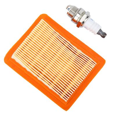 Zestaw serwisowy filtra powietrza świecy zapłonowej pasuje do kosy spalinowej Stihl FS120 FS200 i FS250