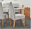 Cover Velvet Chair Thick Grey Velvet