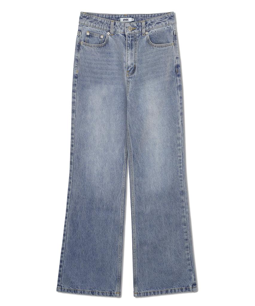 OIOI COLLECTION Bootcut W Denim Pants_ Light Blue