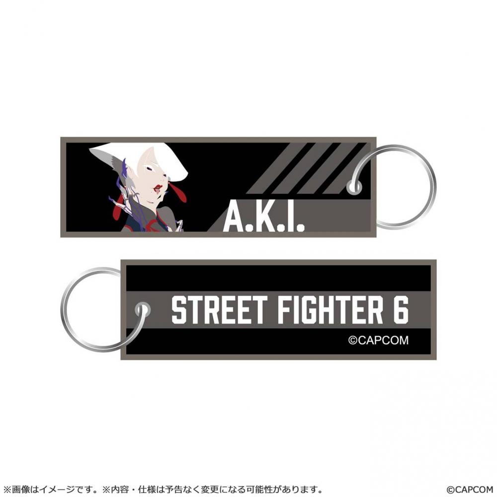 

Street Fighter 6 Flight Tag Keychain A.k.i.