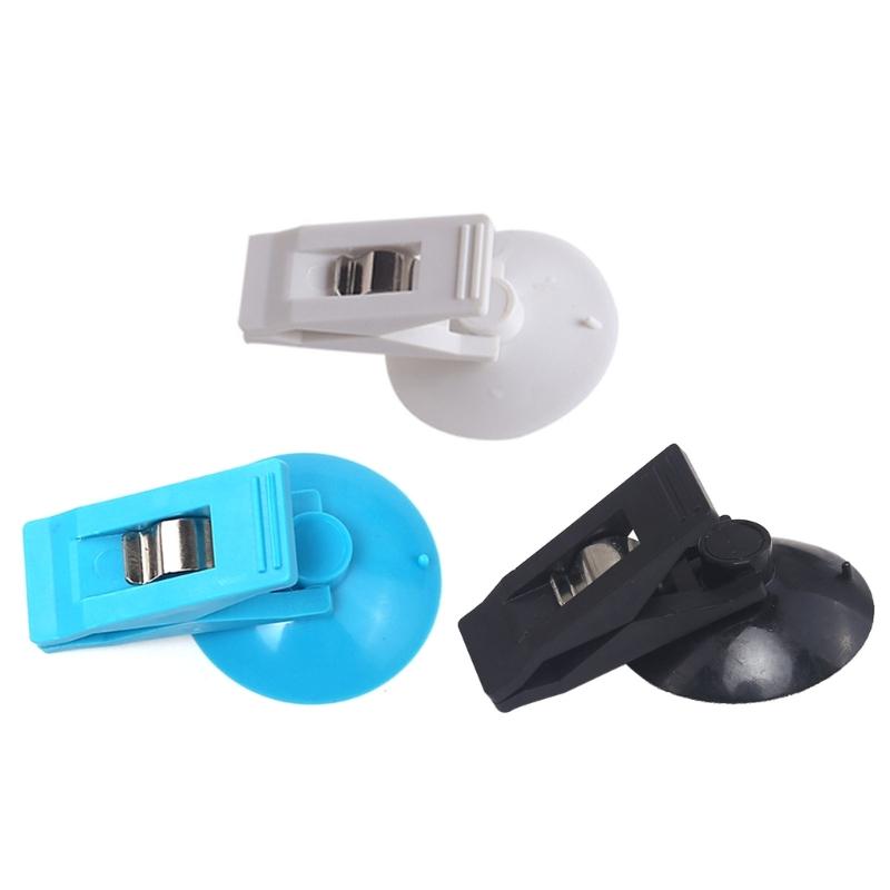 Car Receipt Clip Waterproof Plastic Auto Suction Cup Ticket Holder Vehicle Document Holder for Secure Ticket Management