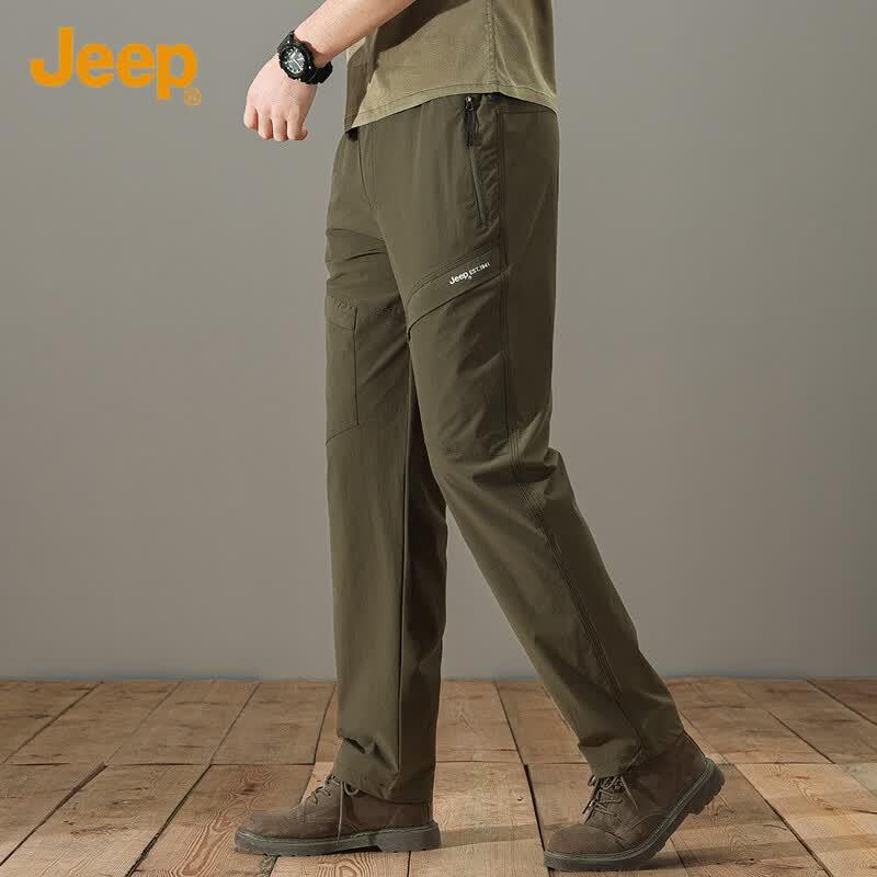 Jeep Men's Cargo Straight-Leg Pants