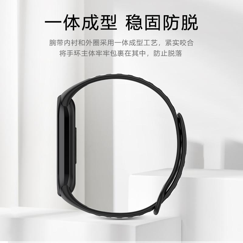 Silicone Strap for Xiaomi Mi Band 10 9 8 Soft Sports Smatr Watch Accessory Bracelet Wristband for Mi Band 10 Correa Replacement