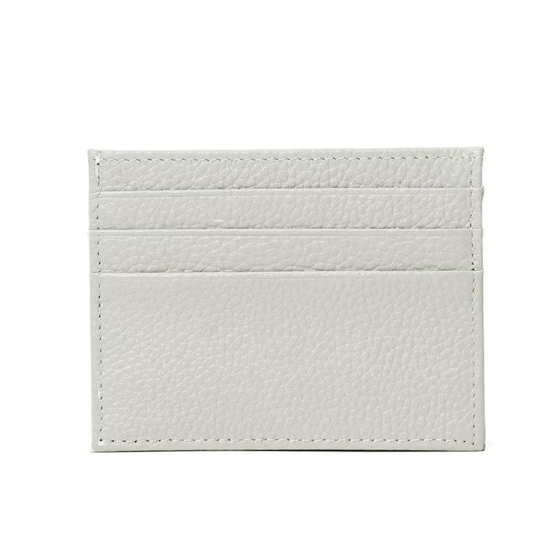 Genuine Leather Driver's License & Card Holder Wallet – Ultra-Thin Cowhide Coin & Credit Card Purse