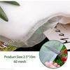 Garden net, 2.5 x 10 m, garden net for plants, protective net against insects, vegetables