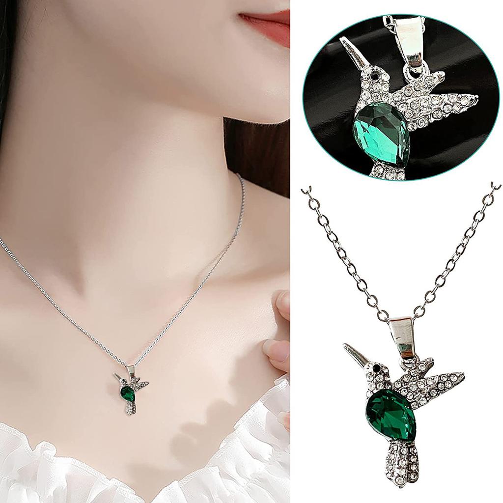 Vintage Turquoise Bird Necklace, Bird Nature  Turquoise Bird Necklace