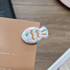 Lovely Transparent Little Fish Duckbill Clips Sweet Acrylic Hair Barrettes for Bangs & Side Hair