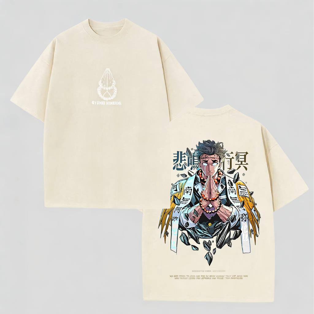 Demon Slayer Print Unisexs and Womens cotton Tshirts 2026 summer  Cartoon pattern Loose casual shortsleeved top