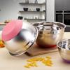 Mixing Bowl Eco-friendly Rust-proof Stainless Steel Mirror Finish Stirring Bowl
