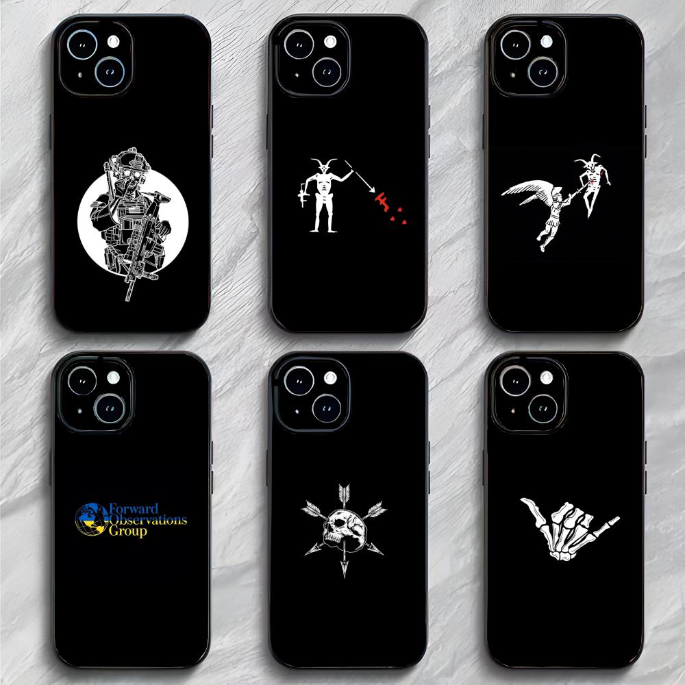 Gruppe FOG F-Forward Observationsgruppe Handyhülle Handyhülle Weiche Verpackung Leicht Für iPhone17 16 15 14 13ProMax