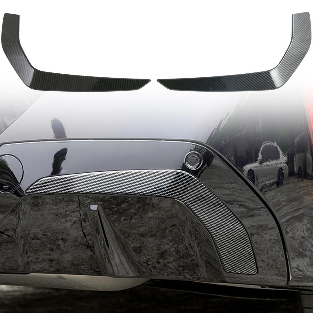 For BMW X3 (G45) 2024 2025 Car Accessories ABS Rear Side Bumper Decoration Strips Cover 2pcs