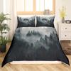 Pine Duvet Cover Sets for Teens Kids Adults Quilt Covers Lightweight Down Bedroom Decor 2 Pillowcases 1 Duvet Cover No Comforter