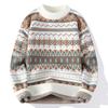 Men's Autumn/Winter Casual Half-High Collar Knitted Sweater