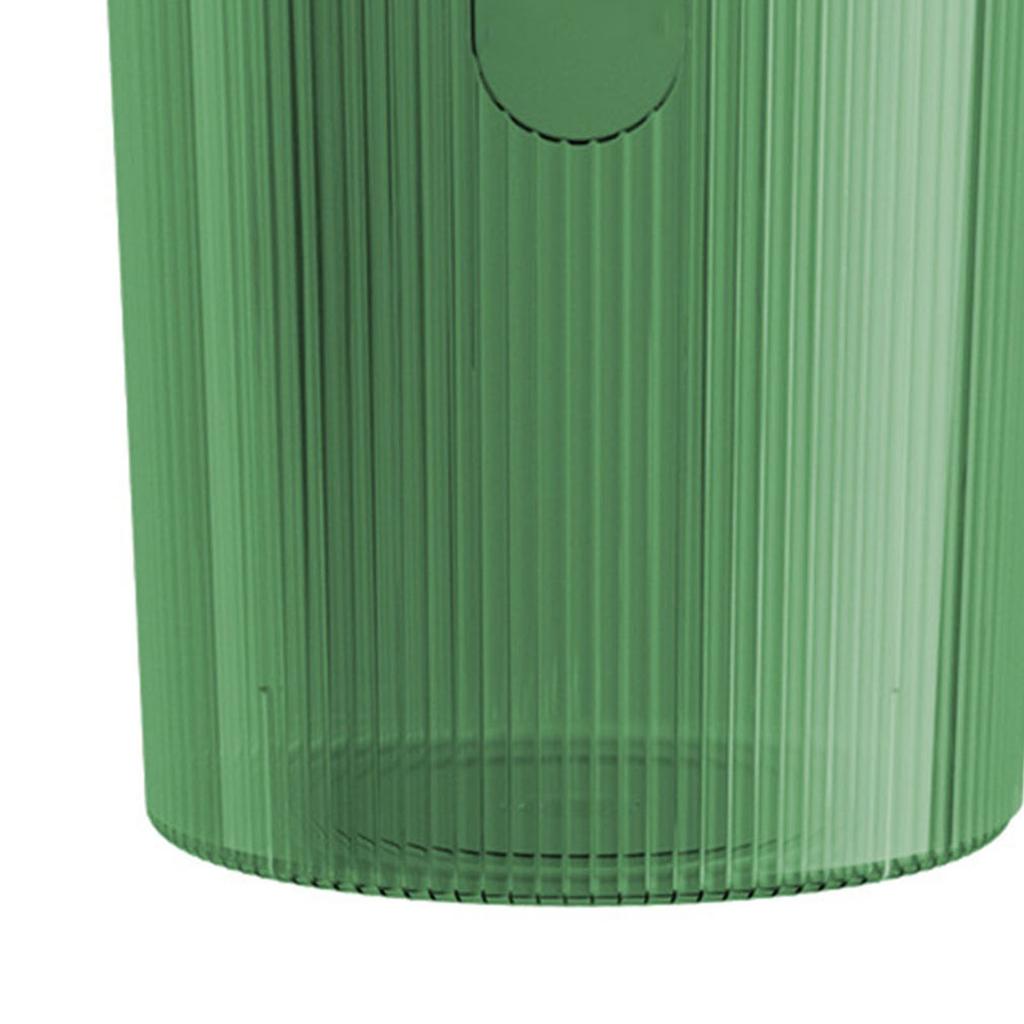 Trash Can with Pressing Ring Plastic Trash Can Wastebasket Garbage Container Bin for Bathroom Kitchen Bedroom Office
