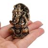 Vintage Elephant God Figure Sculpture Mini Elephant Hindu God Figurines Ganesha Statue  Bedroom