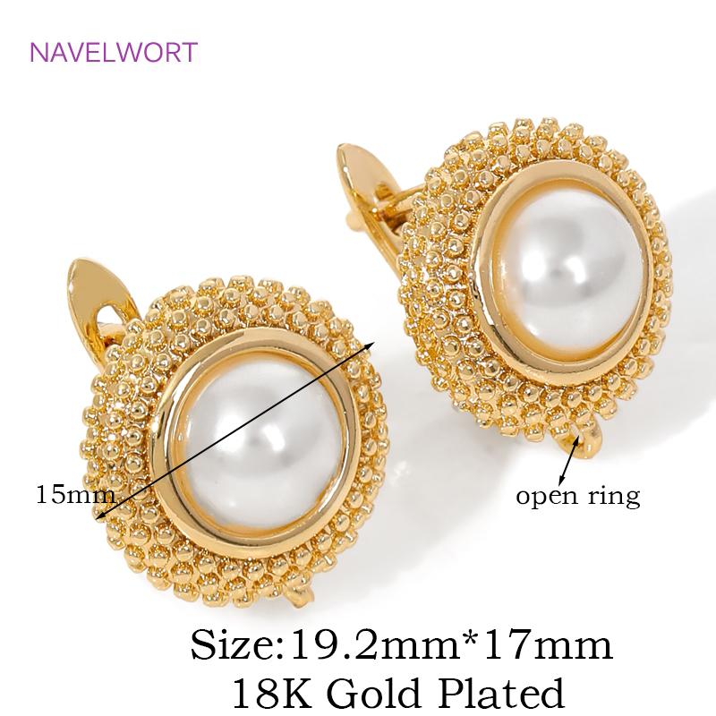 

Multi Styles 18K Gold Plated Shvenzy Earwires Earring Hooks,Brass Earring Fixtures,For DIY Women s Anti-Allergy Earrings Making 2 pieces