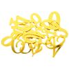 Gold Acrylic 0-9 Number Cake Topper for Wedding Anniversary Kids Adult Birthday Party Cake Decoration Digital Cupcake Toppers