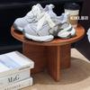 Platform Dad Shoes Women's Spring Summer 2025 New Retro Gray Pair of Shoelaces Crooked Head Niche Casual Sports Shoes