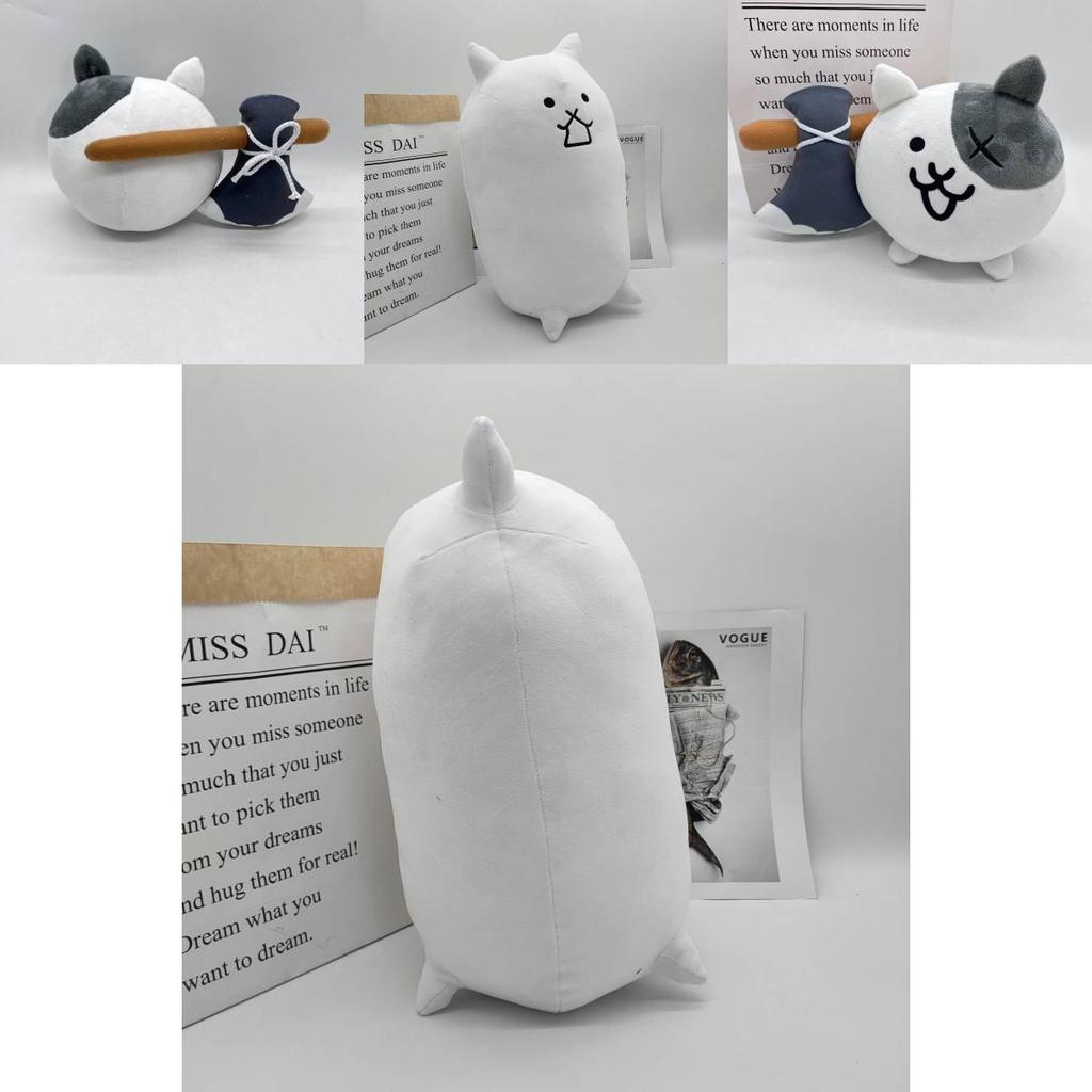 Battle Cats Stuffed Toy Soft Plush Fabric Great Gift For Fans And Collectors