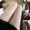 Hollowout Pantyhose Women Fishnet Mesh Floral Lace Jacquard Tights Stockings Stockings Club Party Hosiery Lingerie