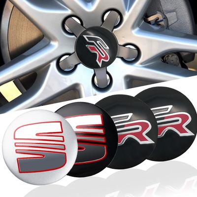 4 st 56 mm Bilstyling Fälgcenterkåpa Navdekal Tillbehör FörCupra FR Racing Arona Ibiza 6j Leon Mk1 Mk2 Ateca Altea