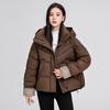 Cotton Clothes Women's Short 2025 Winter Clothes Korean Version of Loose Hooded Down Cotton Jackets Casual Fashion Thickened Padded Jacket Trends