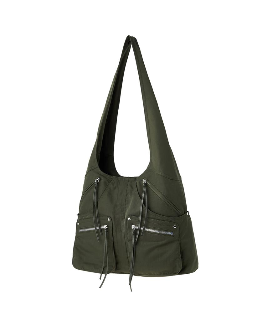 Debbyoung Cargo Shoulder Bag [Khaki]