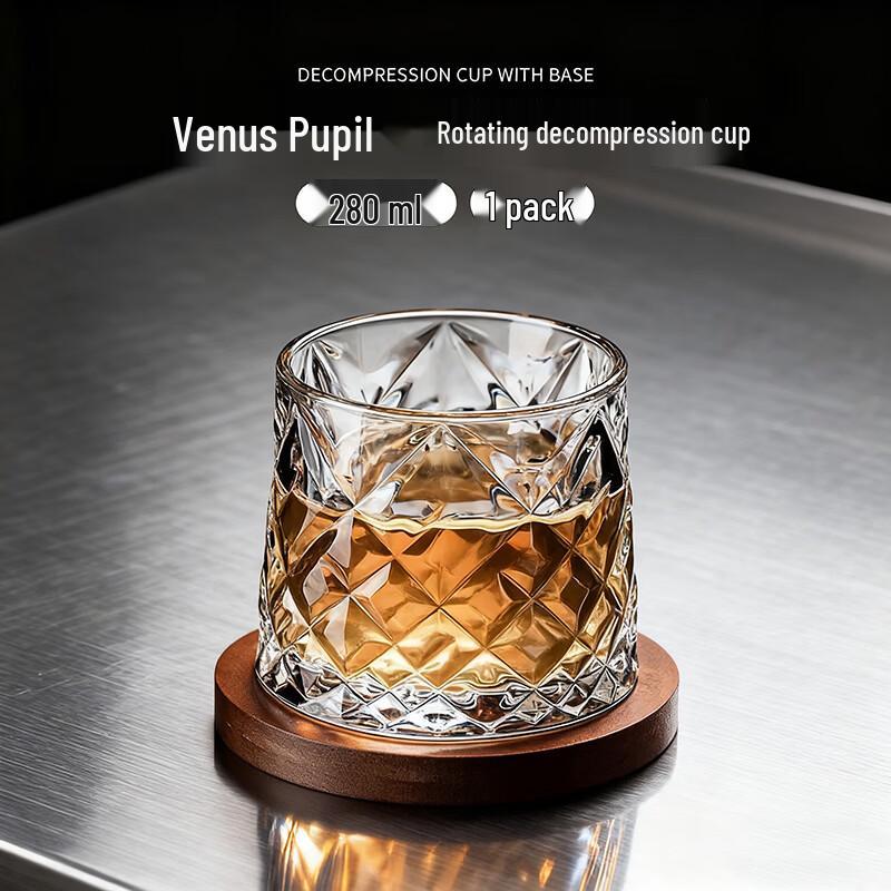 Sneak Handcrafted Crystal Whiskey & Wine Glasses