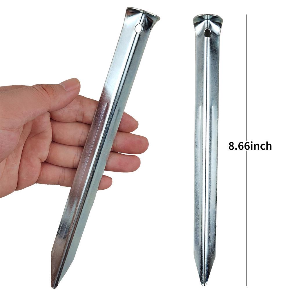 Windproof Thickened Tent Pegs for Outdoor Snow & Tarp Fixing