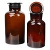 Brown Wide-Mouth Glass Reagent Bottles (125ml, 5-pack)