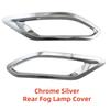 Car Chrome Fog light Decoration Accessories Front Fog Lamp Cover Trim Paste Style For Honda HRV Vezel 2014 2015 2016 2017 2018
