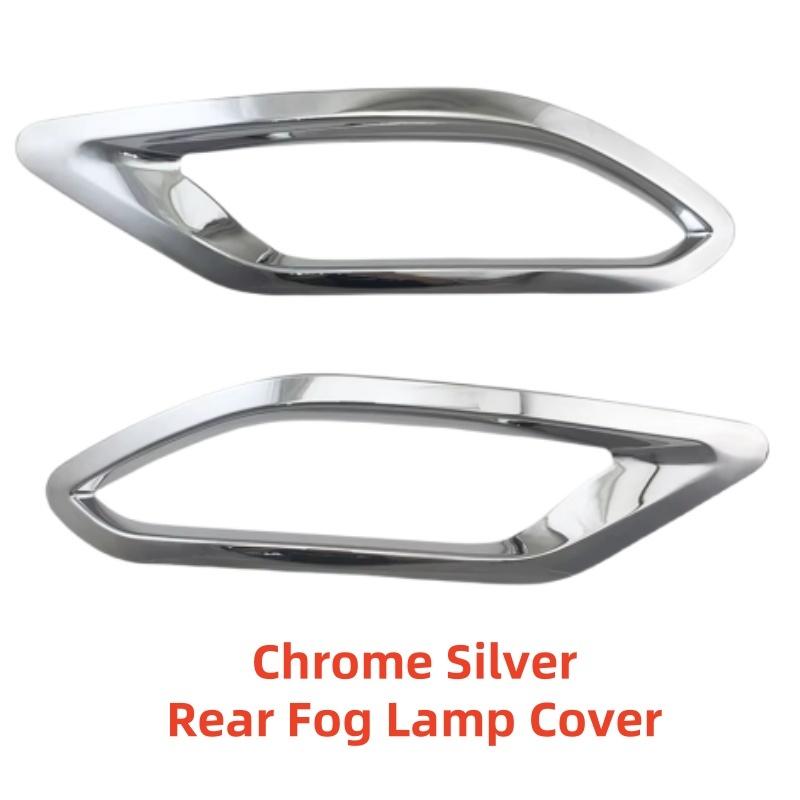 Car Chrome Fog light Decoration Accessories Front Fog Lamp Cover Trim Paste Style For Honda HRV Vezel 2014 2015 2016 2017 2018