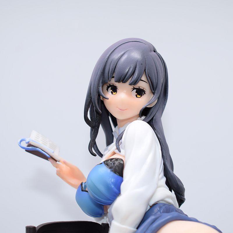 27cm Anime Native Character Bungaku Shoujo 1 /7 Girls Pvc Action Figures Anime Adult Figure Model Toys Gift