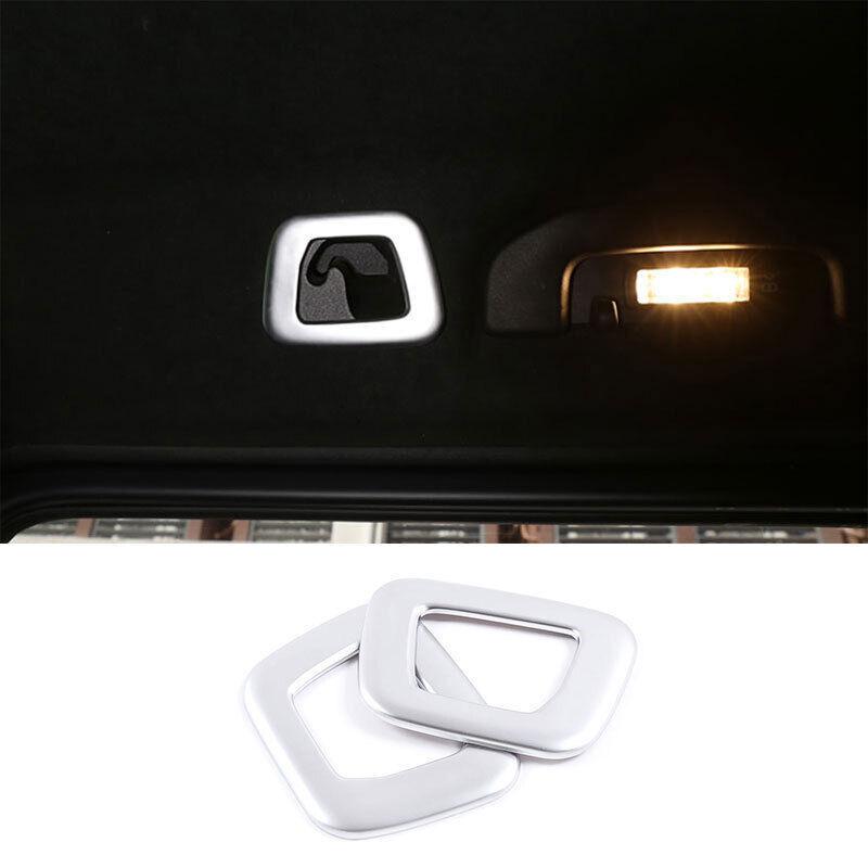Fit For Benz G-Class - ABS Silver Rear Roof Hook Decoration Frame Trim