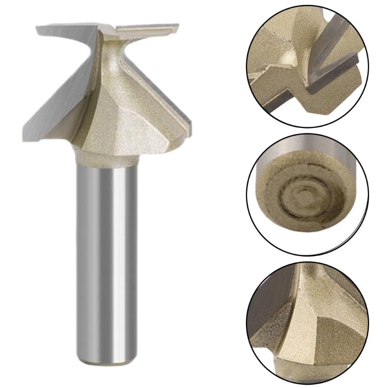 Arcs Slot Milling Tool 18/30/50 Router Bit with Long Last Alloy Build for Metal Wood and Plastic Processing Tool