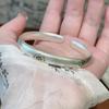 Chinese Ruyi Lotus Enamel Bangle – High-End Five Treasure Design