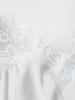2025 Autumn/Winter European & American Women's Lace-Trimmed Dress: French Design