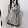Japanese College-Style JK Uniform Cardigan - Sweet, Versatile, Long-Sleeved Sweater for Autumn/Winter