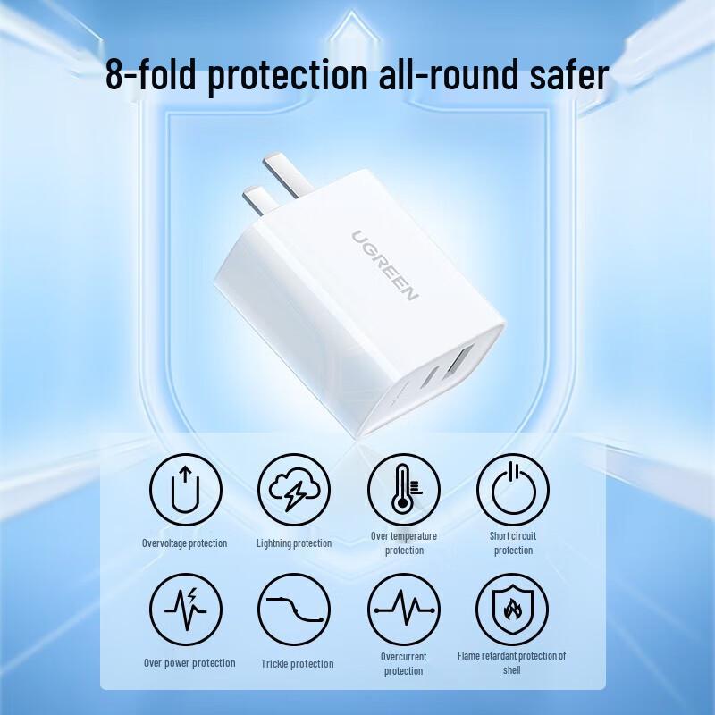 UGREEN 20W Dual-Port Fast Charger