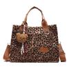 Tasche mit Leopardenmuster, Damen-Tragetasche, neue Herbst- und Winter-Umhängetasche mit großem Fassungsvermögen, lässige Pendlertasche